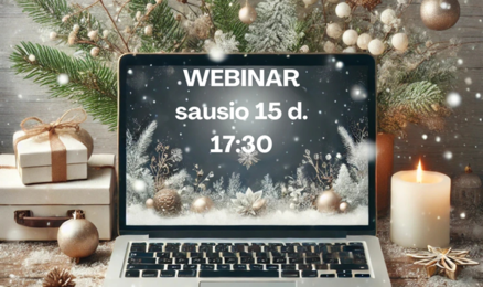 Webinaras - Studijos užsienyje - Sausio 15 d.