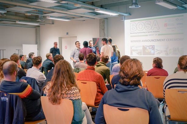 International students at a Belgian university